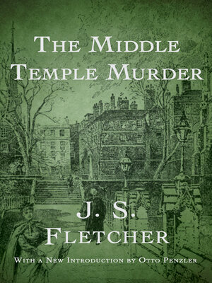 cover image of The Middle Temple Murder
